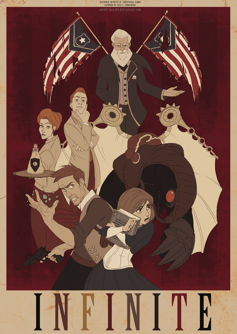 Illustration for article titled BioShock Infinite: The Dreamworks Cartoon